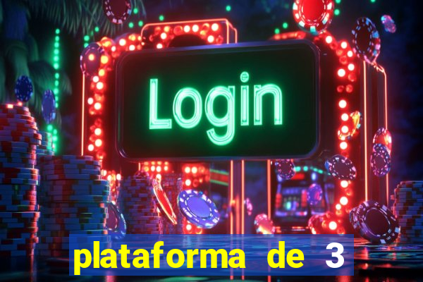 plataforma de 3 reais link